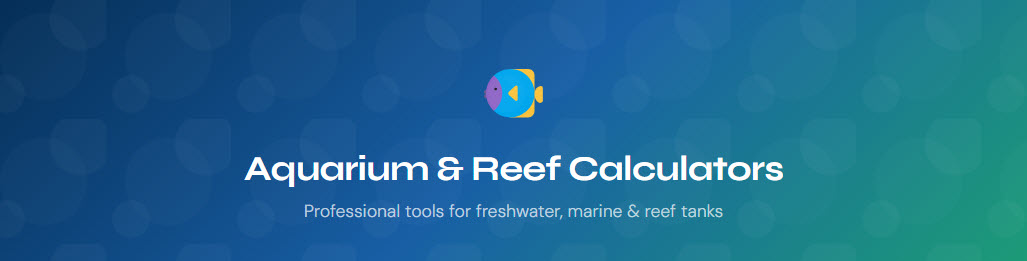 Aquarium and Reef Calculators