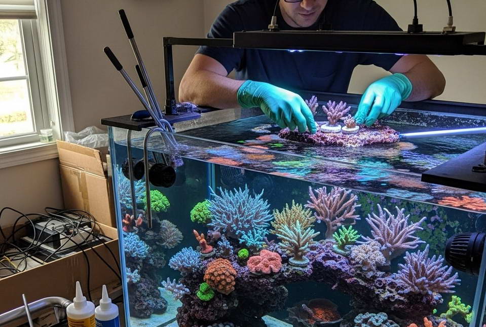 Custom Aquarium Installation